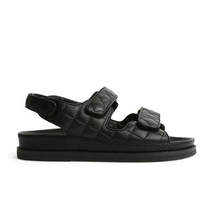 Tony Bianco Hiranni Black Sheep Nappa Sandals